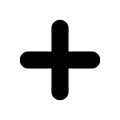Black plus sign. Positive symbol Black plus sign. Positive symbol isolated on white background. Vector EPS10